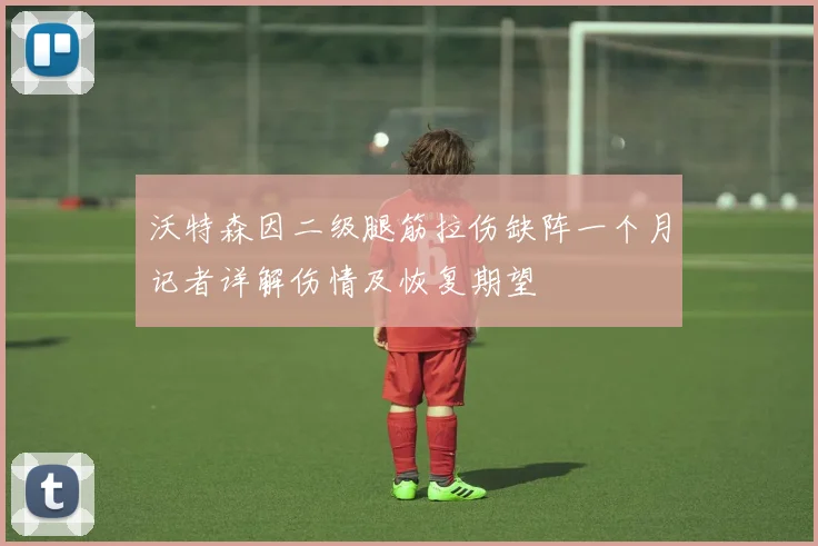 沃特森因二级腿筋拉伤缺阵一个月记者详解伤情及恢复期望